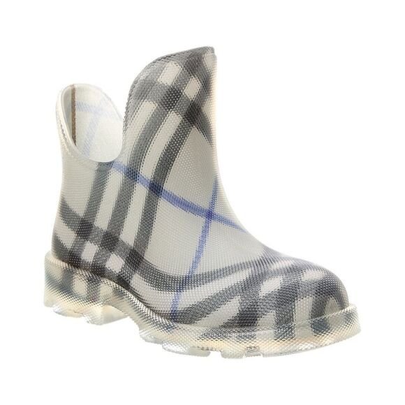 Burberry Marsh Vintage Check Rubber Rain Boot - Picture 1 of 5